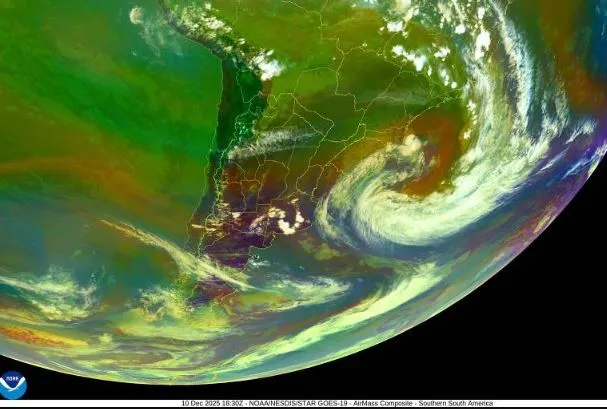 Ciclone extratropical traz frente fria ao Sudeste após movimentar o Sul