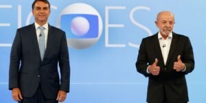 Candidatos trocam acusações e defendem propostas em debate na Globo